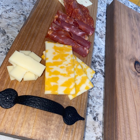 Wood Charcuterie Boards / Trays with Handles - Picture 4 of 4
